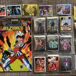 Álbum caballeros del zodíaco 1 + set completo a pegar (reed Navarrete)
