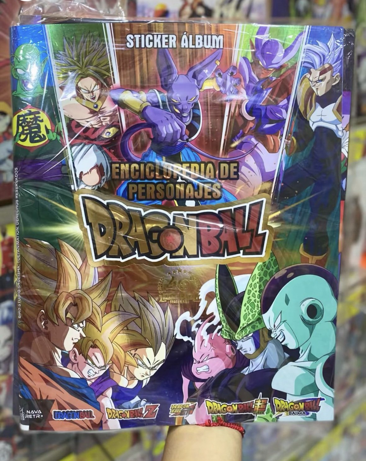 Album enciclopedia metalizado + set completo + 108 caps + colecciónador PREVENTA