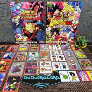 Álbum Dragon ball todas las sagas + set completo a pegar
