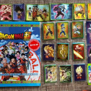 Álbum pasta dura Dragon ball súper panini + set completo a pegar