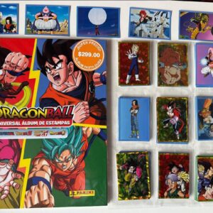 Álbum pasta dura Dragon ball súper panini + set completo a pegar