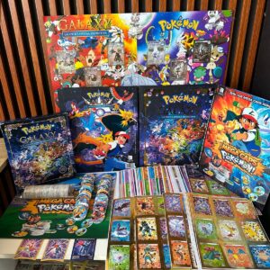 Álbum Pasta dura  + set completo de 1350 estampas + 180 caps + colecciónador