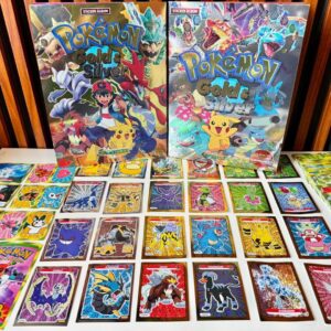 Álbum Pokemon gold and silver + set completo a pegar