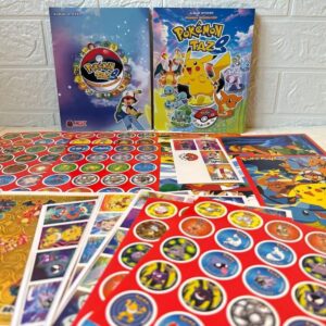 Álbum Pokemon Tazos mini + set completo a pegar