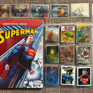 Álbum Supermán Berlín + set completo a pega