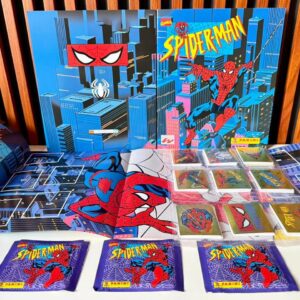 Álbum Spiderman (ree. Panini) + set completo a pegar