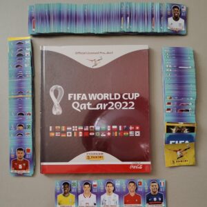 Álbum Copa del mundo Qatar 2022 pasta dura + set completo a pegar