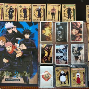 Álbum  jujutsu kaisen + set completo a pegar