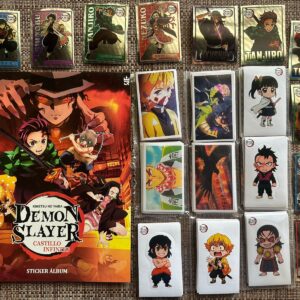 Álbum Demon slayer castillo del infinito 3 Reyes + set completo a pegar