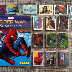 Álbum Spiderman de regreso a casa panini + set completo a pegar