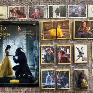 Álbum La bella y la bestia + set completo a pegar