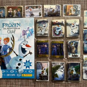 Álbum Frozen olaf panini + set completo a pegar