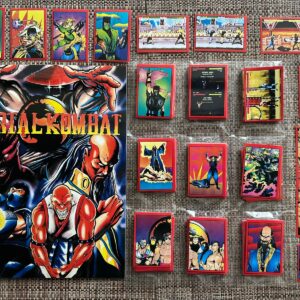 Álbum Mortal kombat + set completo a pegar