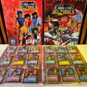 Álbum caballeros del zodíaco Navarrete del año 2004+ set completo a pegar