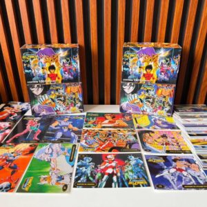 Colección completa de 150 postales caballeros del zodíaco
