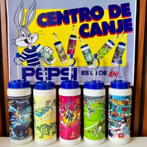 Colección completa pepsilindros Loney Tunes 1991