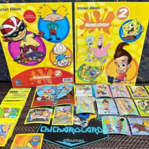 Album nickelodeon del año 2008 Navarrete + set completo a pegar