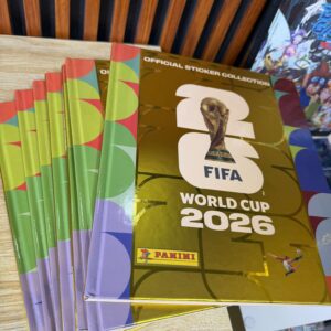 Álbum Copa del mundo 2026 pasta dura gold preventa