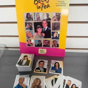 Álbum Betty la fea + set de estampas a pegar