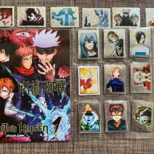 Álbum Jujutsu Kaisen + set de estampas a pegar