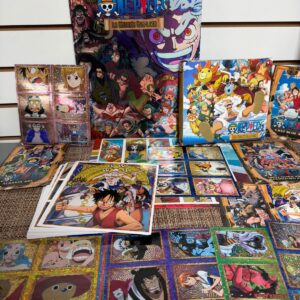 Álbum One Piece La historia completa + set de estampas a pegar